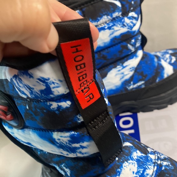 Hobi bear snow ski winter outdoor insulated faux fur 13 youth boys boots new - Picture 8 of 9